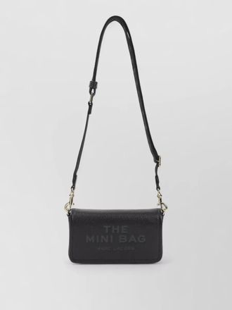 Marc Jacobs mini crossbody bag textured finish strap