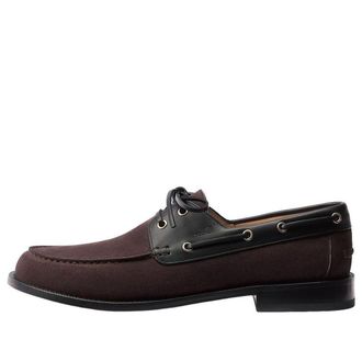 Dior Archie Boat Shoe Deep Brown 3LO183ACR-H758
