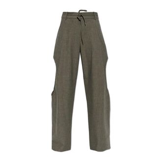 CHRISTOPHER ESBER Sirocco Twill Trouser - Dames - Broeken - Grijs - Maat: XS Zijde