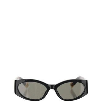 Jacquemus Les Lunettes Ovalo Sunglasses - female - Jacquemus - Sunglasses - Black - ONE SIZE - Accessories