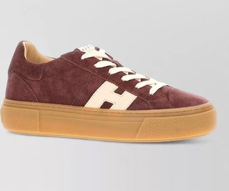 Hogan suede low-top sneakers