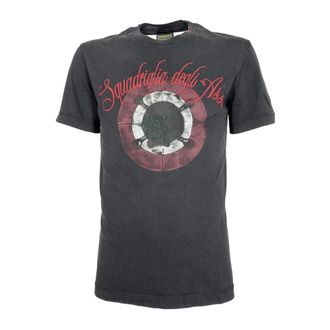 Aeronautica Heren Ace Squadron T-shirt Zwart - Heren - T-shirts - Zwart - M - Katoen - Tops