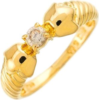 Dior Yellow Band Ring (Pre-Owned)