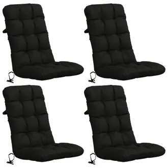 vidaXL Cuscini Per Sedia Alta In 4 Pezzi Vianen 4 Pcs 100% Poliestere Vidaxl