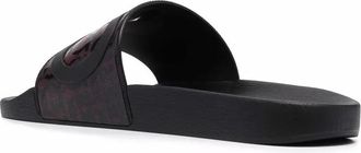 Ferragamo Devin Parker Slider - Black