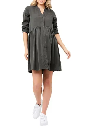 Ripe Demi Tencel Dress in Olive at Nordstrom, Size X-Large