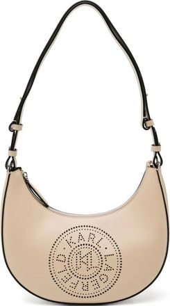 Karl Lagerfeld K Circle Moon shoulder bag - Beige