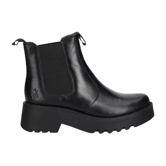 FLY London Dames, Schoenen, Zwart, Maat: 42 EU Leer