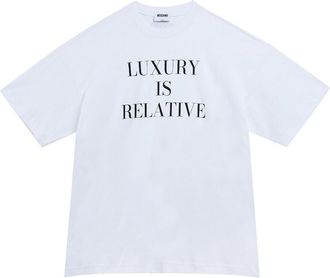 Moschino Luxury Is Relative Over Tshit