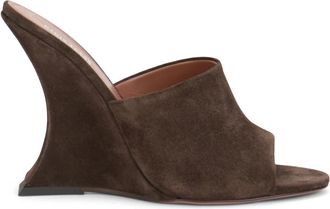 PARIS TEXAS Nina Mule 105 - Dames - Sleehakken - Bruin - 40 EU - Leer - Schoenen
