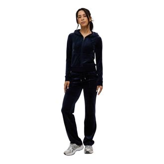 Juicy Couture Robertson Trainingspak met volledige rits - Dames - Trainingspakken - Blauw - L - Katoen - Fitness