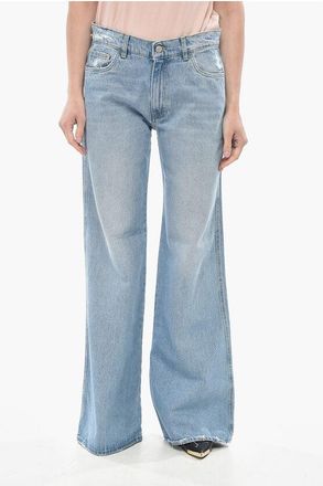 Coperni Denim Palazzo Jeans Light Wash size L