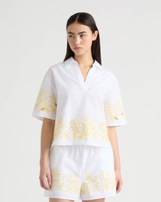 NVLT Womens Embroidery Shirt