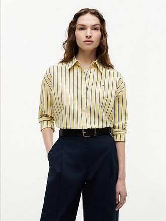 Tommy Hilfiger Camisa de popel&iacute;n de corte holgado