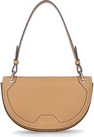 Ursula Mascar&oacute; Dual Strap Medium Saddle Bad in Tan at Nordstrom