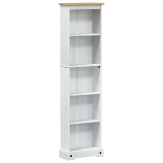 vidaXL Estanter&iacute;a 46 X 20 X 170 Cm Madera De Pino Macizo Vidaxl