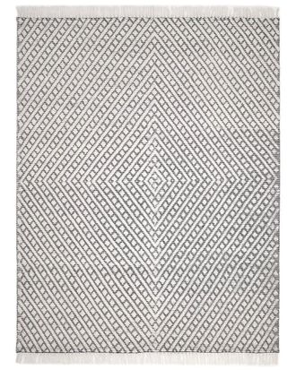 Solo Rugs London Contemporary Geometric Hand-Woven Wool-Blend Area Rug