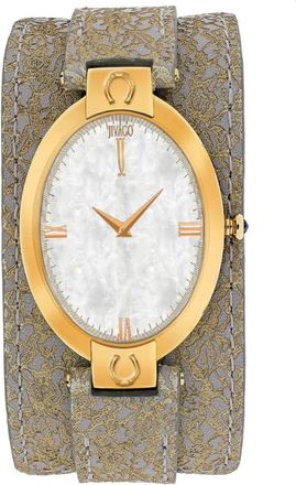 Jivago Watches Good Luck White Mother of Pearl Dial Ladies Watch JV1836