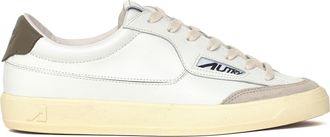 Autry Windscape Low White Leather Suede Low-Top Sneakers