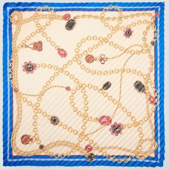 Mango Foulard plissettato stampato grezzo - Donna - Taglia unica - MANGO