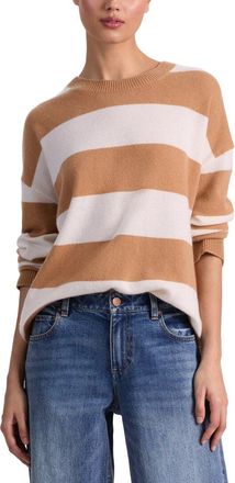 Alice & Olivia Alice + Olivia Laura Cashmere-Blend Crewneck Pullover
