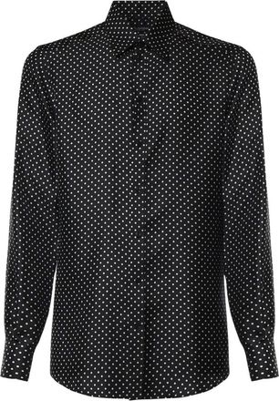 Dolce & Gabbana Heren, Overhemden, Zwart, Maat: 2XL