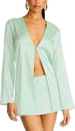 SER.O.YA Seroya Odelia Silk-Blend Blouse