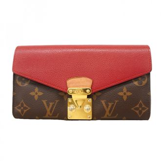 Louis Vuitton Cerise Long Wallet (Bi-Fold) (Pre-Owned)
