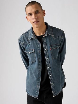 Levi's Barstow Standard Fit Western Shirt - Mens - S - Brown