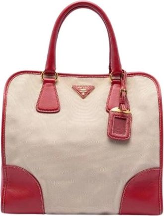 Prada Pre-owned Handbags, female, Multicolor, Size: ONE SIZE Pre-owned Satchel