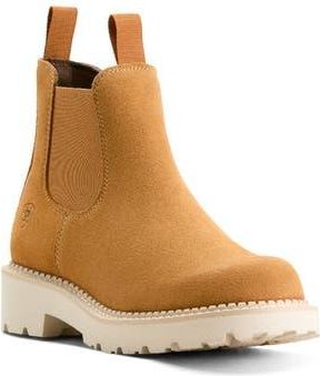 Ariat Lug Sole Chelsea Boot in Wheat Suede at Nordstrom Rack, Size 7.5