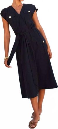 Fifteen Twenty Womens Darcie Belted Dress In Black