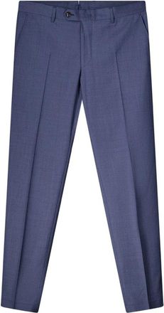 Windsor Shaped-Fit Suit Broeken - Heren - Nette broeken - Blauw - M - Wol - Broeken