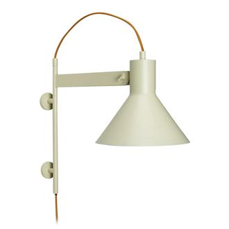 H&uuml;bsch Studio Wandleuchte, beige