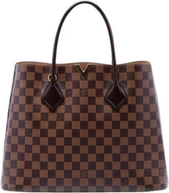 Louis Vuitton Pre-owned Kensington - Dames - Vintage Shopper - Bruin - ONE Size - Leer - Vintage