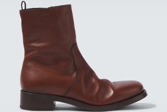 Prada Leather ankle boots