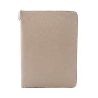 Fendi Pre-owned Leren Clutch Tas - Dames - Pre-owned - Beige - Maat: ONE Size Leer
