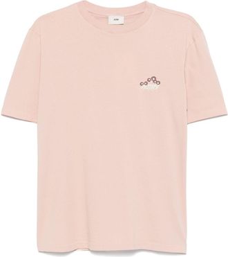 Autry T-shirt met logoprint - Roze
