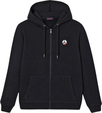 Jott Jott - Mexico Zip-up Hoodie - Heren - Sweatshirts & Hoodies - Zwart - Maat: S Katoen