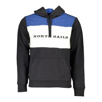 North Sails Heren, Sweatshirts & Hoodies, Zwart, Maat: 2XL