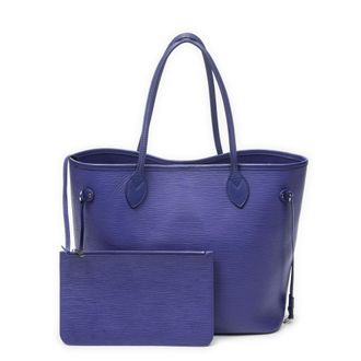 Louis Vuitton Pre-owned Womens Neverfull MM Shoulder Bag - Purple - One Size