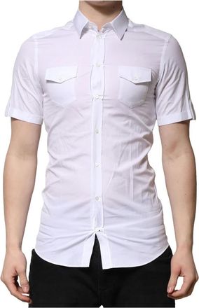 Dolce & Gabbana Hombre, Camisas, Blanco, Talla: S
