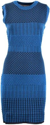 Diane Von F&uuml;rstenberg Midi Jurk - Dames - Kleedjes - Veelkleurig - S - Wol - Kleedjes
