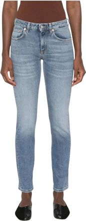 Dondup Jeans, Dames, Blauw, W31, Katoen, Straight Jeans