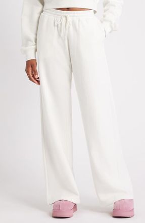 BP. Baggy Wide Leg Sweatpants in Ivory at Nordstrom, Size Xx-Small