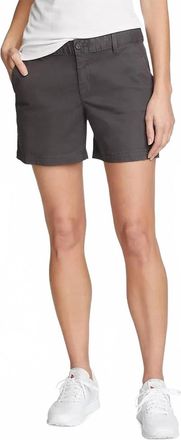 Eddie Bauer Legend Wash Relaxed Fit Shorts In Carbon Gray