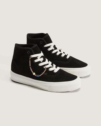 Vans Hoge sneakers van leer met bedeltjes, AUTHENTIC HI 2.0