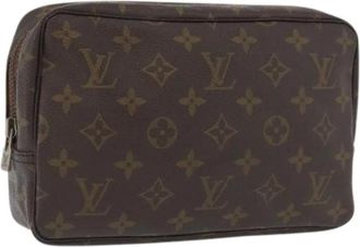 Louis Vuitton Pre-owned Clutches, female, Brown, Size: ONE SIZE Pre-owned Vintage Monogram Clutch Bag