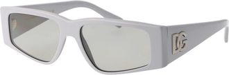 Dolce & Gabbana Stijlvolle zonnebril met 0Dg 4453 ontwerp - Heren - Zonnebrillen - Grijs - 55 MM - Accessoires