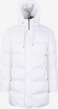 Herno Halblange gesteppte Daunenjacke mit Stehkragen und Kapuze